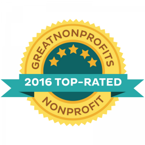 GreatNonprofits top rated 2016 seal