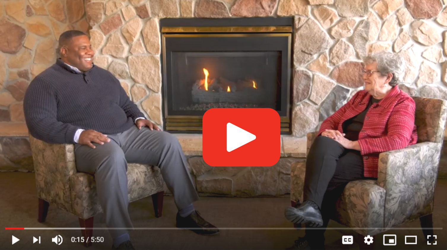 Fireside video with Kevin and LaDonna