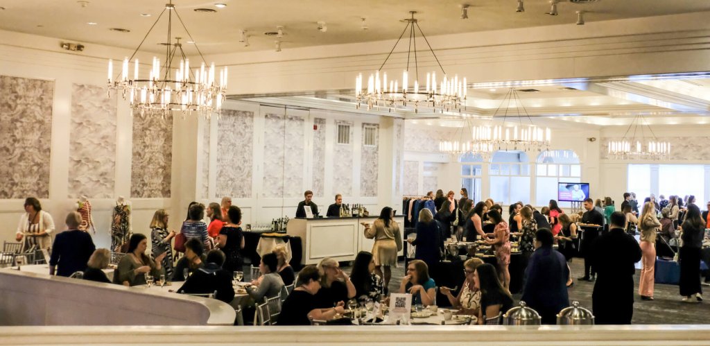 Attendees gather at Girls, Glamour & Giving 2023