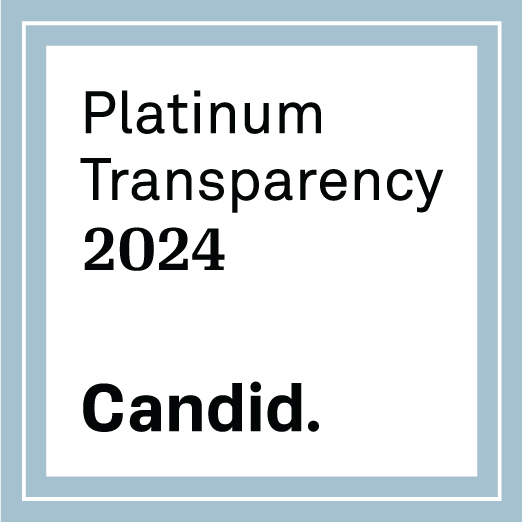 Platinum badge from Candid.org 