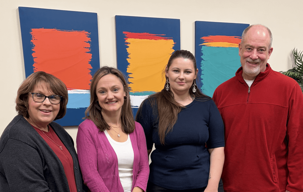 The IOCP Employment Services Team includes Ruth, Natalie, Rose, and Tim
